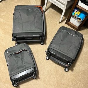 Set of eBags spinner luggage
